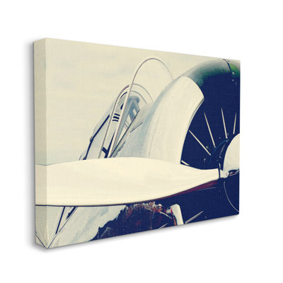 Art mural sur toile tendue, hélice d'avion, gros plan, photographie industrielle moderne par Ashley Calhoun