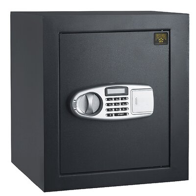 Paragon Safes Home Safe - Electronic Lockbox with LED Keypad and 2 Manual Keys - Protects Valuables -  D630442