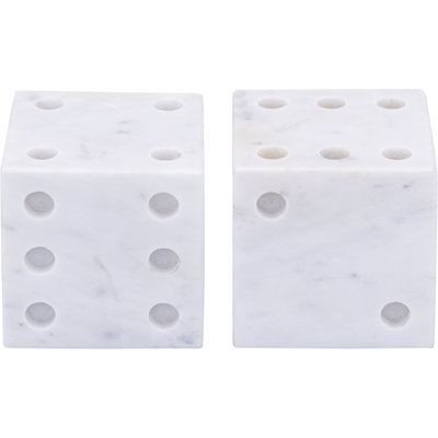 Dice marbre figurines et sculptures abstraites