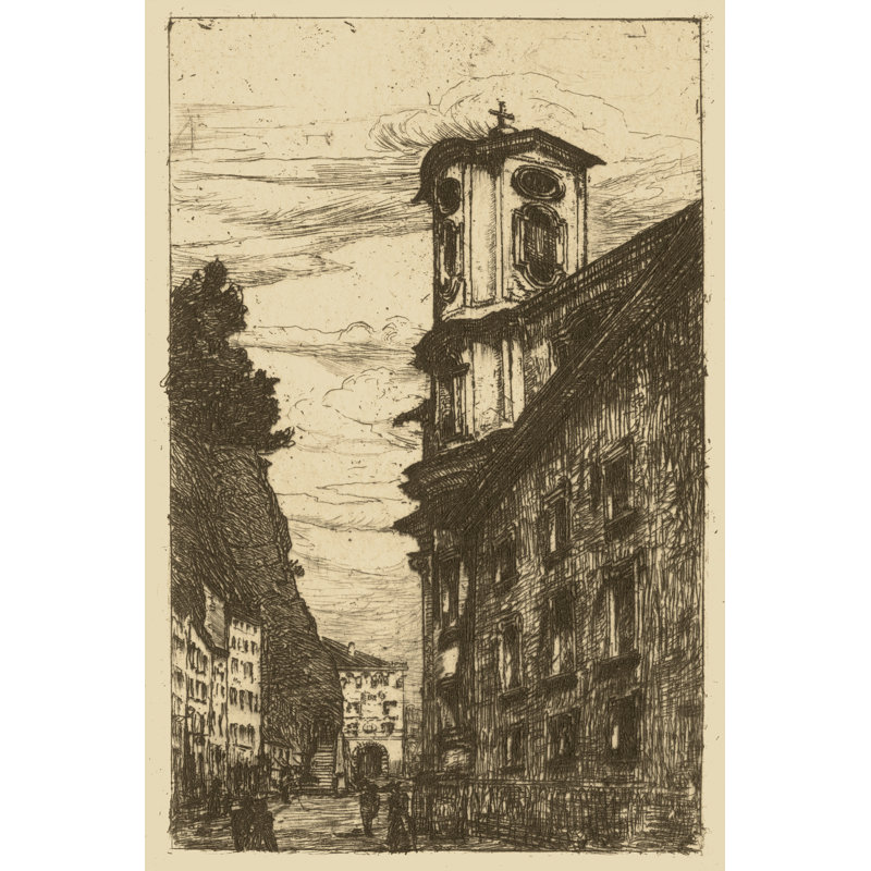 Town Hall II by Pfaff-Bader - Wrapped Canvas Print, 46cm H x 30cm W x 3.8cm D