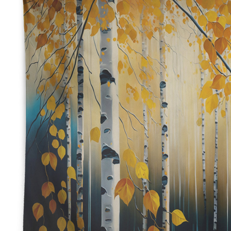 - Tapisserie murale paysage, H 32 po x l 39 po