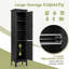 Compact Bathroom Cabinet Freestanding Linen Cabinet-108956817