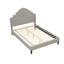 Lit plateforme tapissier Skagen -1856012273-1856012274