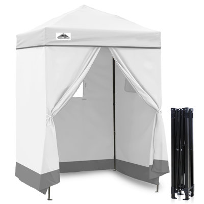 60'' W x 60'' D Steel Pop-Up Canopy