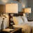 Morkus 25.5" Crystal Table Lamp with 3-Way Dimmable Light and USB Type-C Ports-1886272826