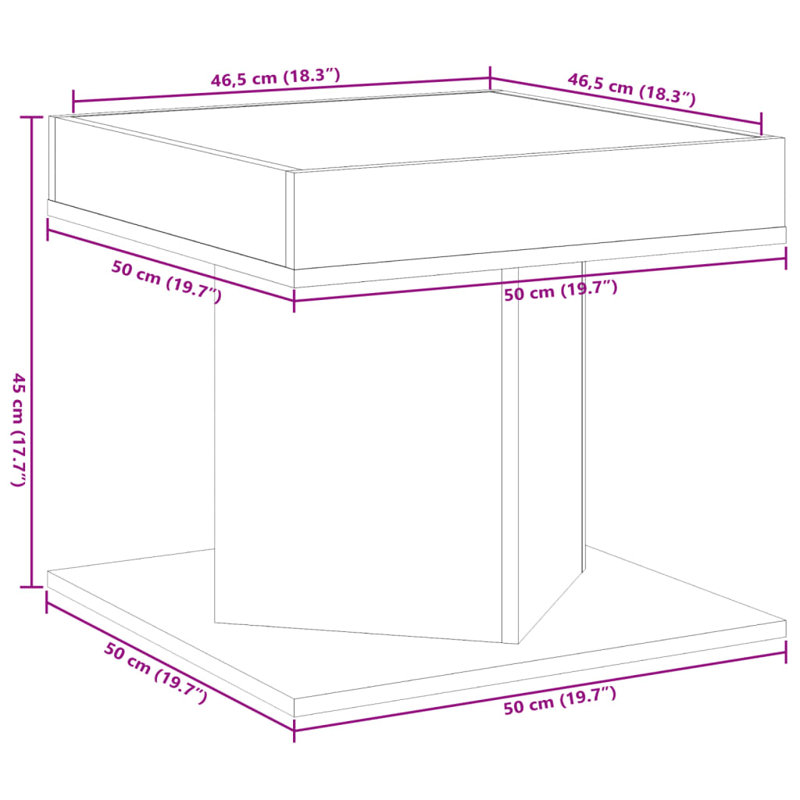 Curstyn Coffee Table, White