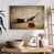 Floating Frame Natural Wood