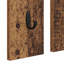 Wall-Mounted Coat Rack 84 X 10 X 80 Cm Engineered Wood-1559449646