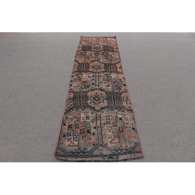 Explore This Vintage Blue Herki Office Bedroom Turkish Rug Perfect For A Nursery Or Home Office