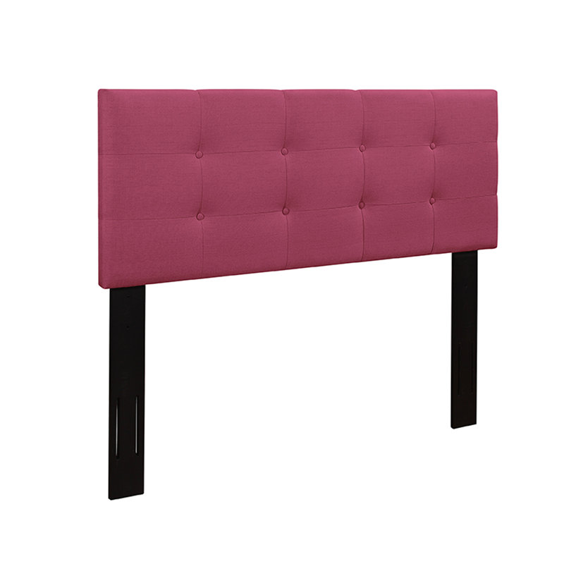 Annifer Upholstered Headboard, Queen, Pink