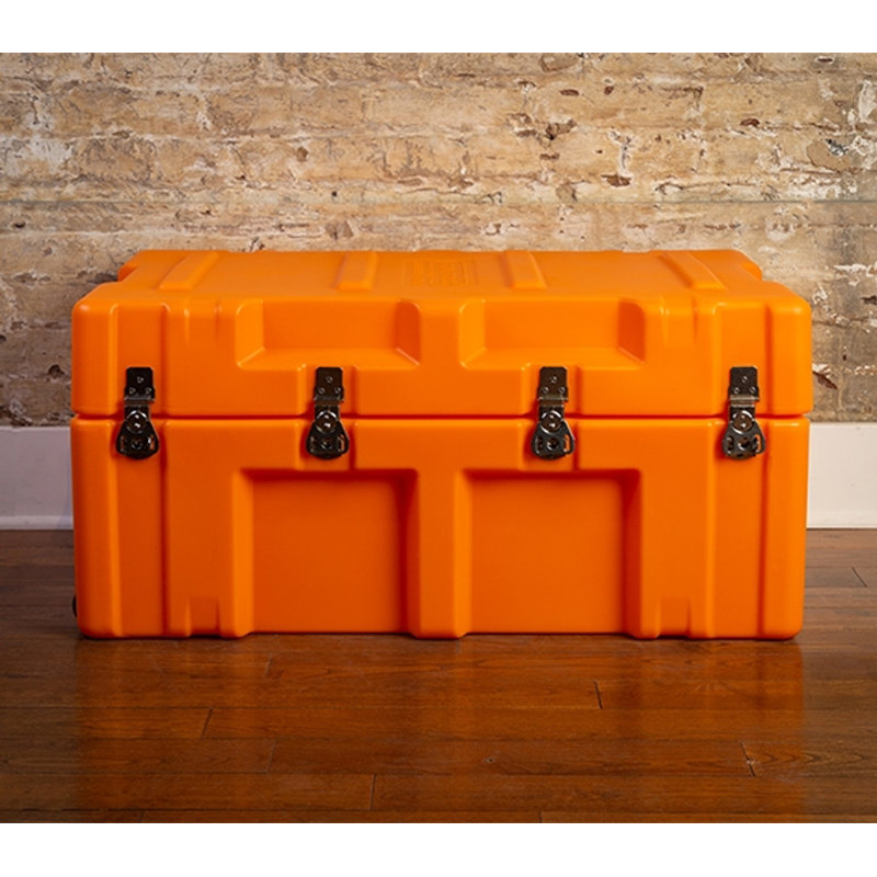 Coffre The Iron Brick® - Coffre College le plus FORT - Orange, Orange