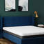 Matelas simple TG de 8 pouces avec housse de refroidissement, mousse viscoélastique I-Gel ventilée de 1 po, base impressionnante de 3 po et 4 po,