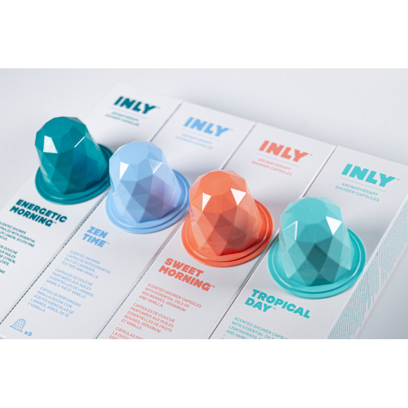 Inly Aromatherapy Shower Capsule, Energetic Morning