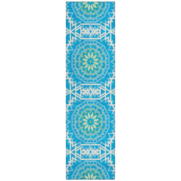 Kawon Geometric Indoor / Outdoor Rug