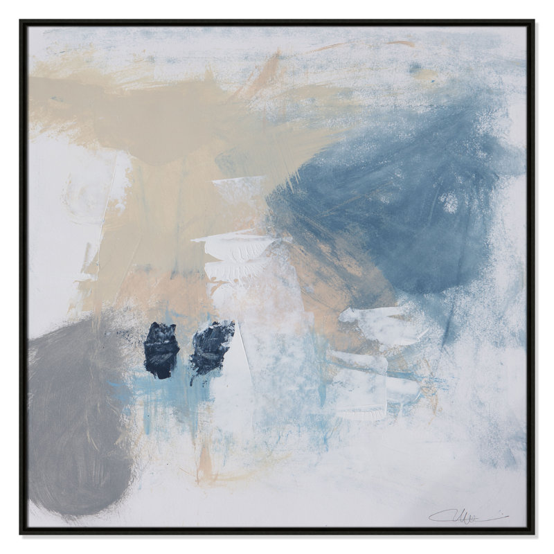 Coastal Carnival II - Square Version Print by Casa Fine Arts, Espresso, 41.5" H x 41.5" W