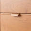 Table buffet avec poignée en bois massif Mortise And Tenon