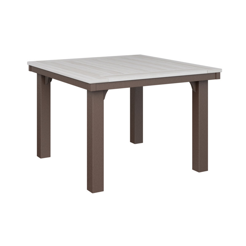 Table de salle à manger berlinoise Berlin, Chocolat / Brun, Cèdre