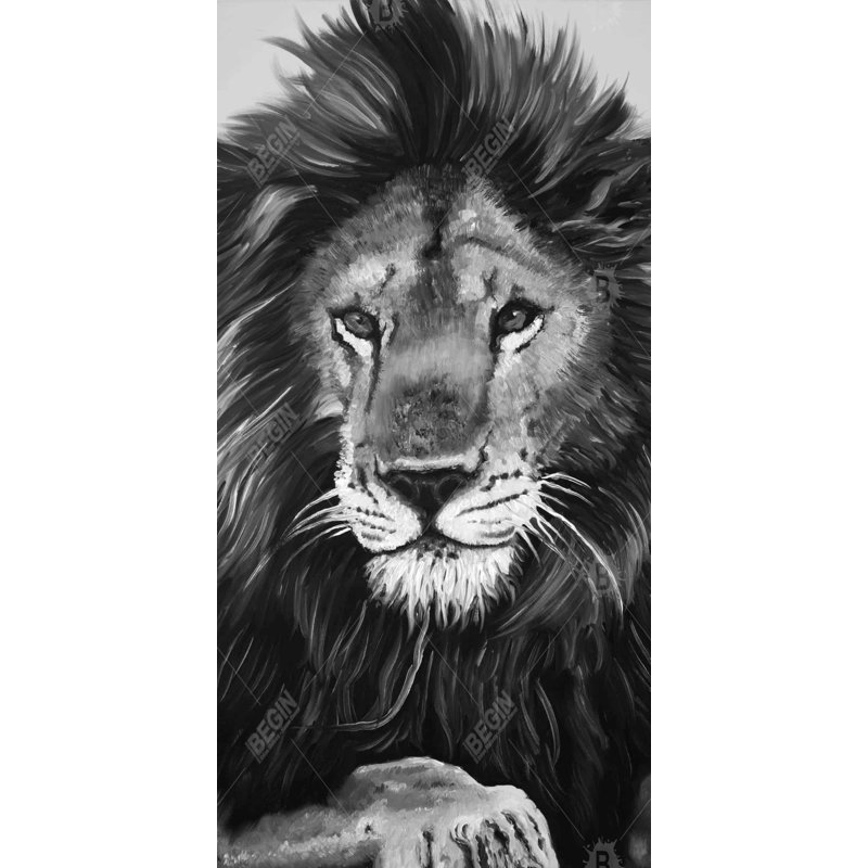 The lion king - 15.75"x31.50" Desk mat