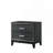 Haiden Weathered Black Finish Nightstand-2066365643