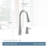 Sleek High Single Handle Kitchen Faucet-48230114