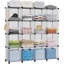 Alvi 304.8cm H Plastic Cube Bookcase-9016931-9016930