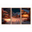 «Christmas Time In The Winter Village», ensemble d'art mural paysage d'hiver-458605188-458605186