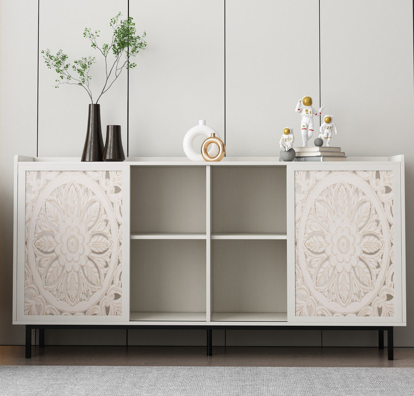George Oliver Living Room Furniture Mid Century Modern TV Stand Kitchen ...