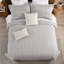 Ensemble de courtepointe 100% coton 98 po x 90 po DDUOXIN - 1 courtepointe avec 2 taies décoratives-123301032-123301034