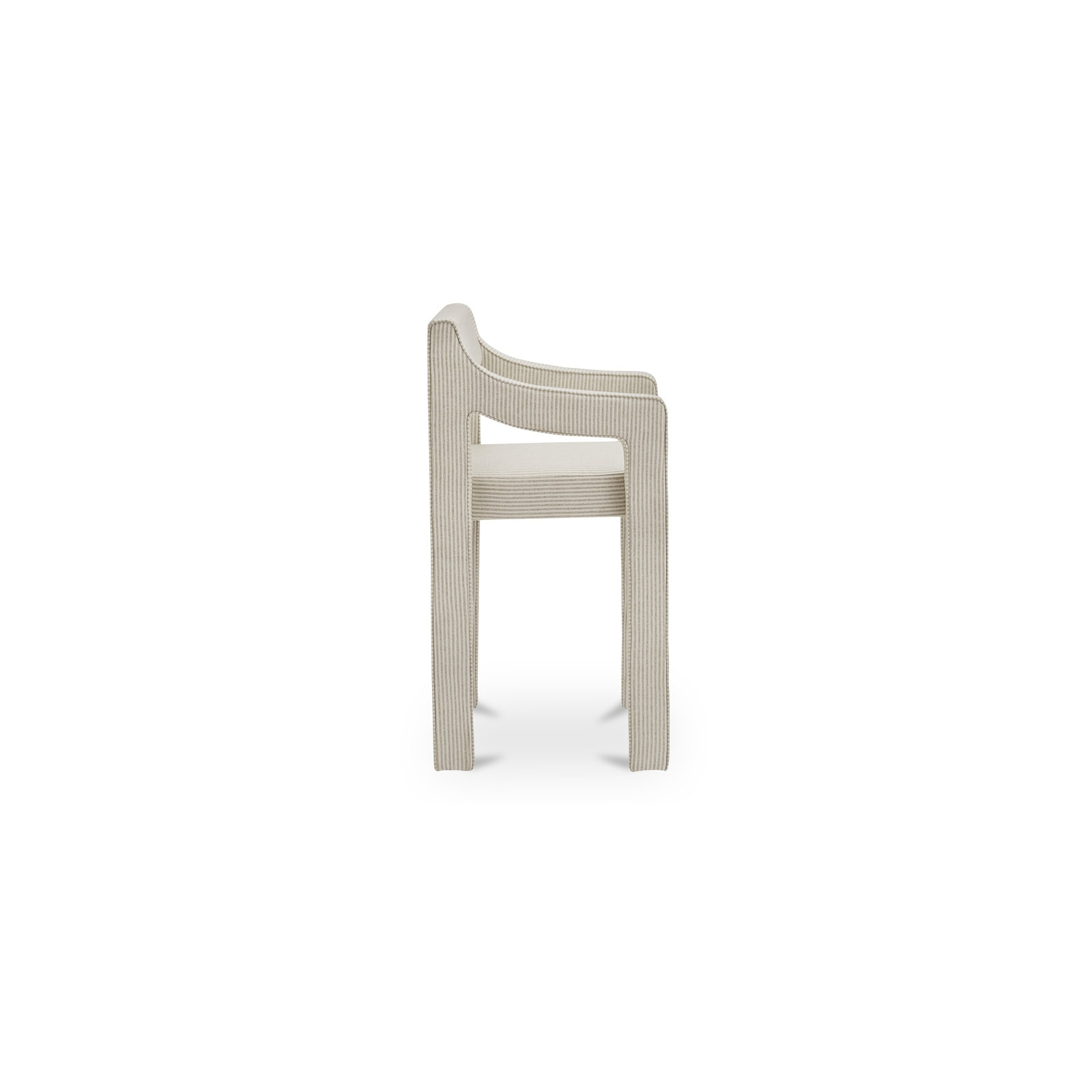 Deanna 26" Bar Stool, Beige Cream