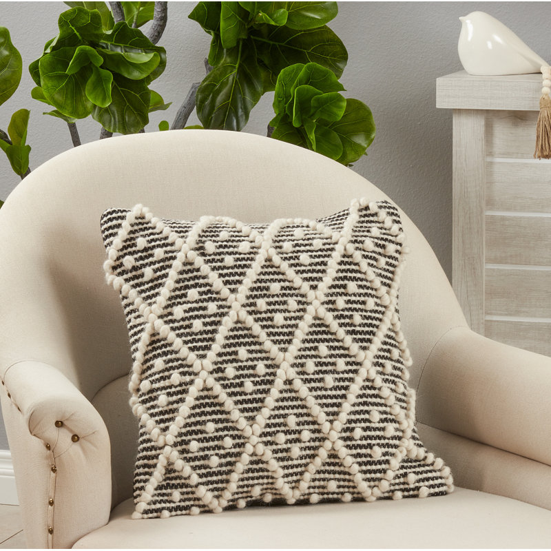 Havok Collection Cotton Throw Pillow, Down Blend