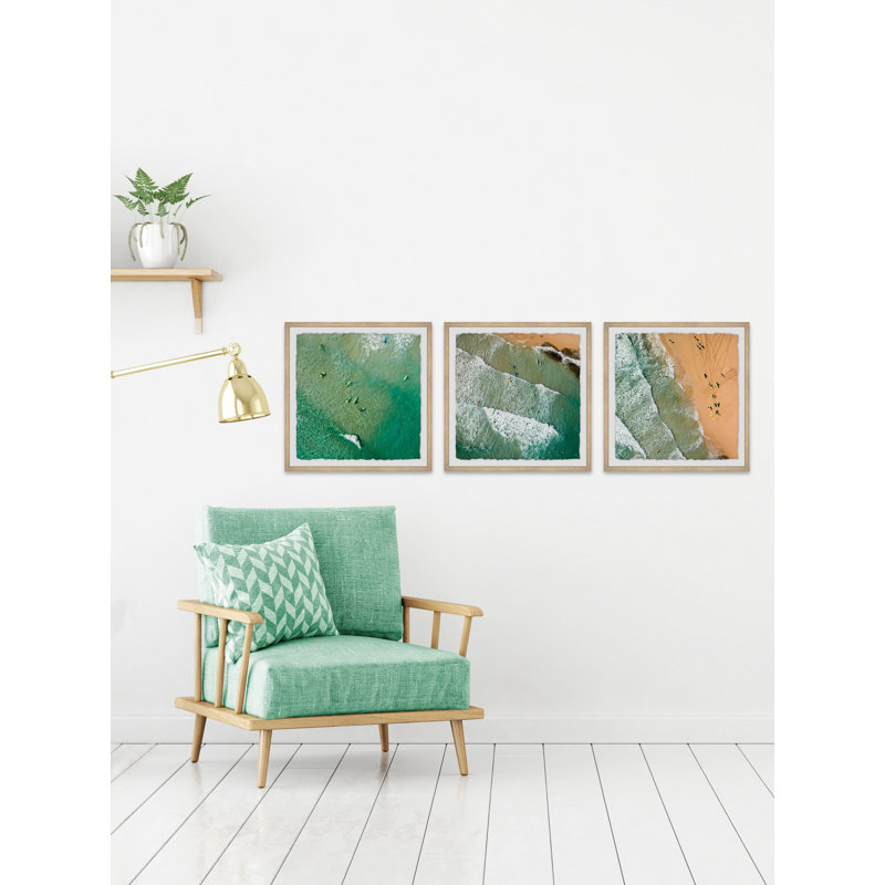 « ondulations ii triptyque », H 32 po x l 32 po x P 1,5 po