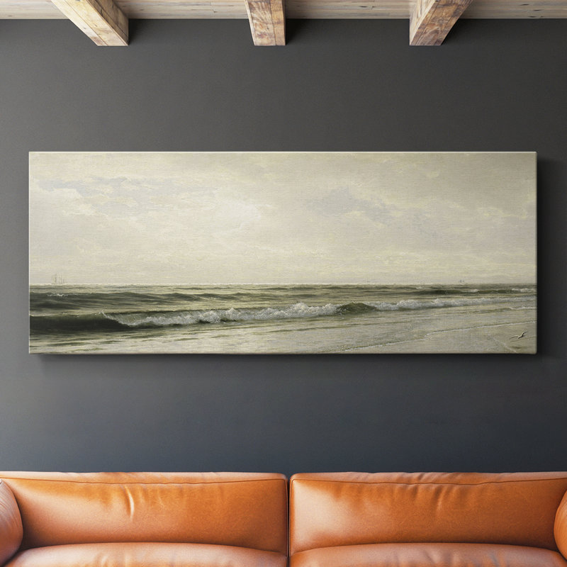 Série nautique-CCCCL XXV- Toile tendue avec châssis - Prêt à être accroché, H 12 po x l 30 po