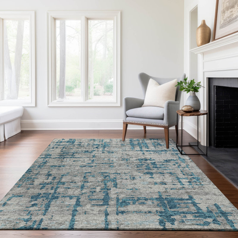  Hintzen Outdoor Rug, Rectangle 5' x 7'6"