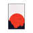 White Floater Framed selected