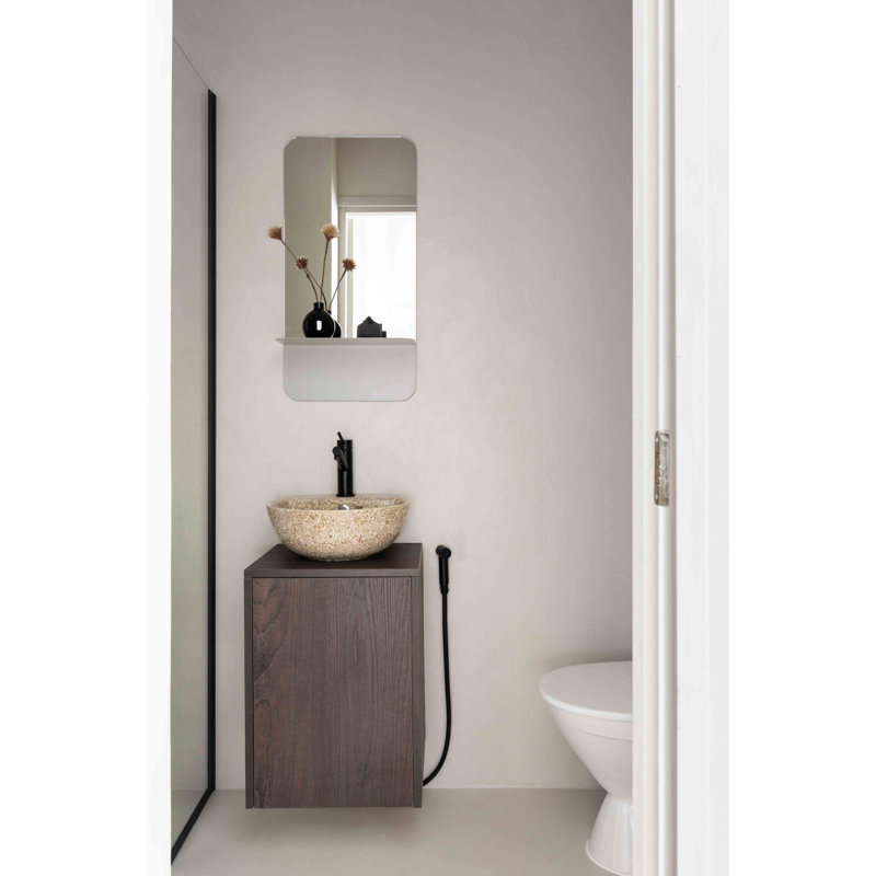Soft40 15.75'' L Bathroom Sink, Light Natural