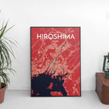 " Hiroshima City Map "