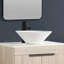 Lavabo vasque en céramique 16,7 po Topcraft