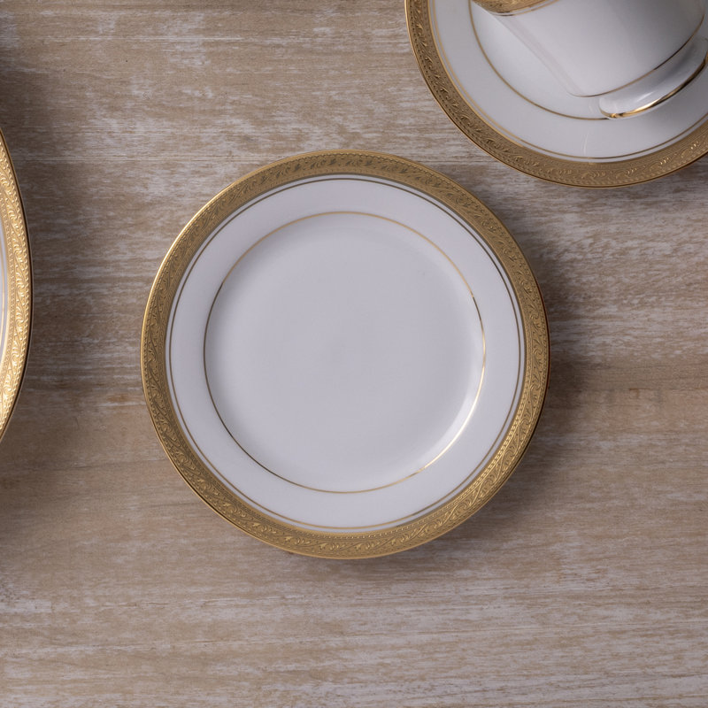 Couvert individuel 5 pièces Noritake Crestwood, Or