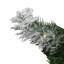 Couronne de Noël artificielle pré-éclairée en sapin Winfield - lumières DEL blanc chaud de 36 pouces