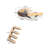 2Pcs Cat Wall Climbing Shelves