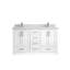 Ensemble de meuble-lavabo double 60 po Esin-78617360
