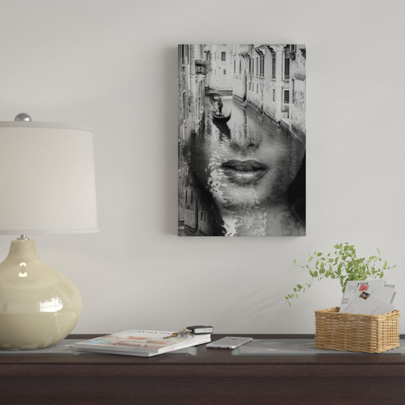«Venetian Dreams», impression sur toile, H 12 po x l 8 po x P 0,75 po, Pas de tapis, Toile tendue