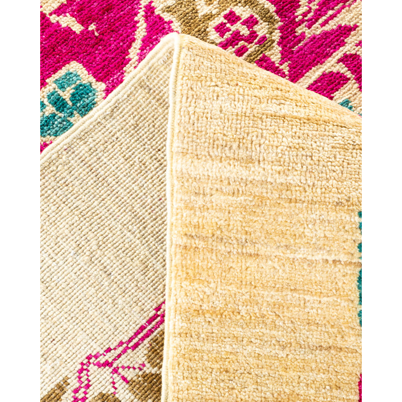 Tapis rose 11 pi 7 po x 14 pi 5 po Cherina