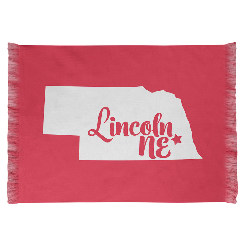 Tapis de zone rouge nebraska sports
