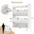 Slim Entryway Shoe Cabinet with Flip Drawers and Removable Dividers for Space-Saving Storage