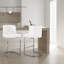 Tabouret de comptoir rembourré 26 po Bittencourt-710901363-678341492