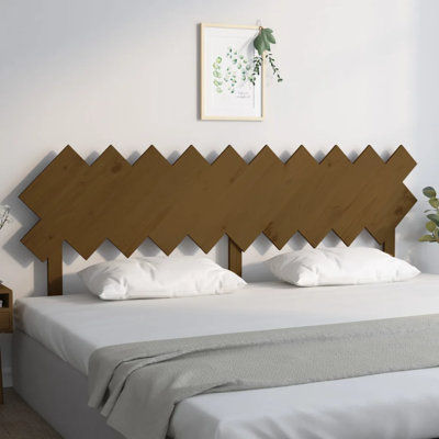 Leangelo Solid Wood Panel Headboard