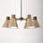 Anton 6 - Light Dimmable Cone Chandelier-54041972