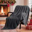 Couverture en flanelle brossée gris très grand-116843133-116843126