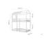 Waban Single (3') Standard Bunk Bed-80781995